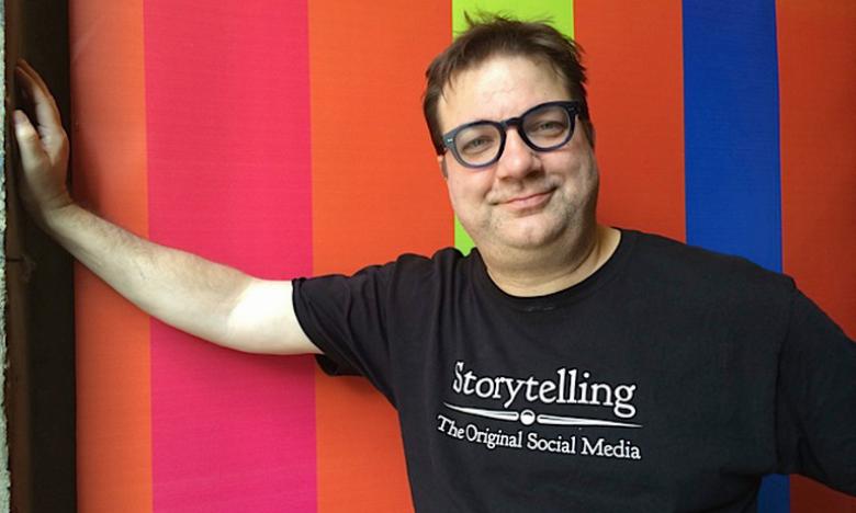 Dr. Kevin Cordi is the assistant professor of ONU's education department as well as a professional storyteller. Cordi advocates being a storyteller in his everyday life to help keep the art alive. (photo/Barbara Allen)