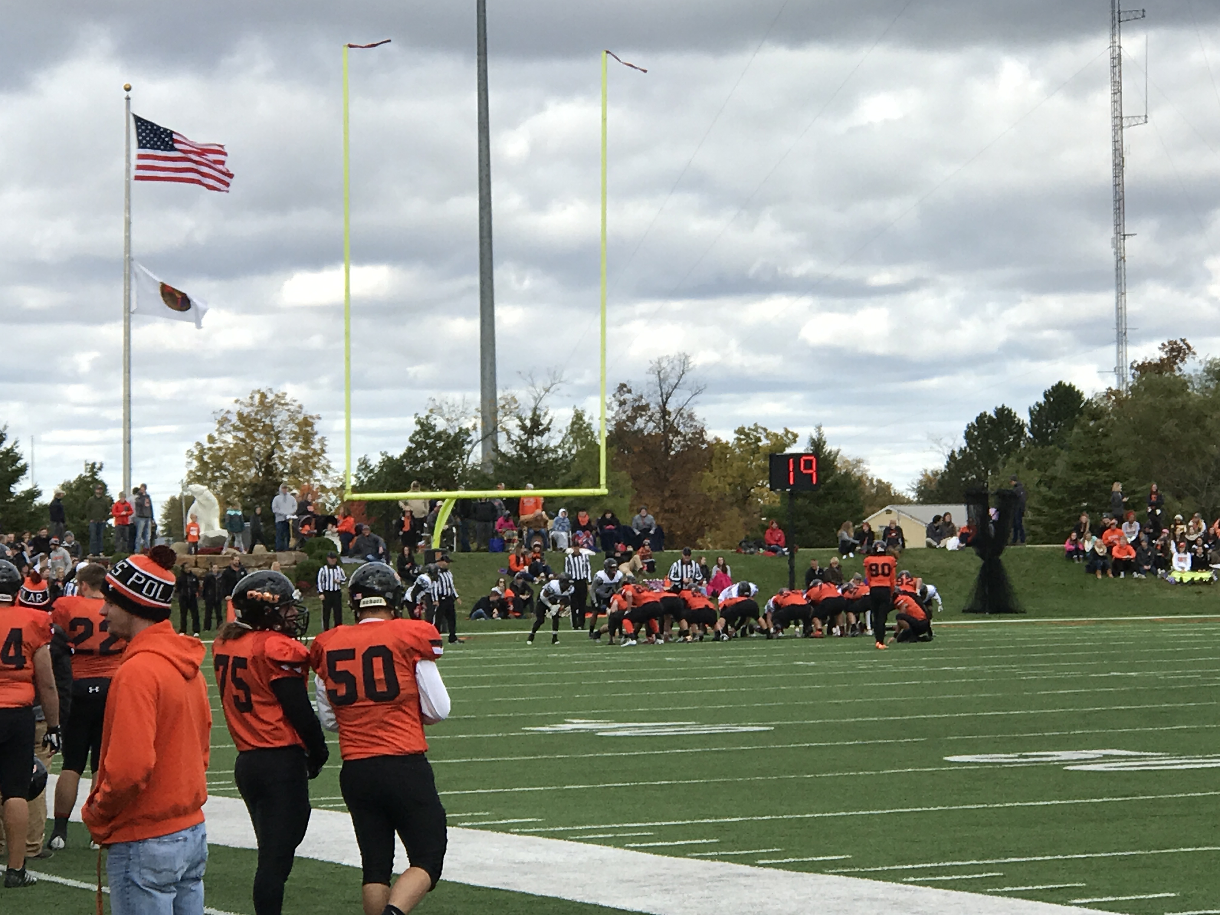 The 2016 Homecoming game resulted in the Polar Bears defeating Muskingum University 44-3 (Northern Review photo/ Shane Tilton).