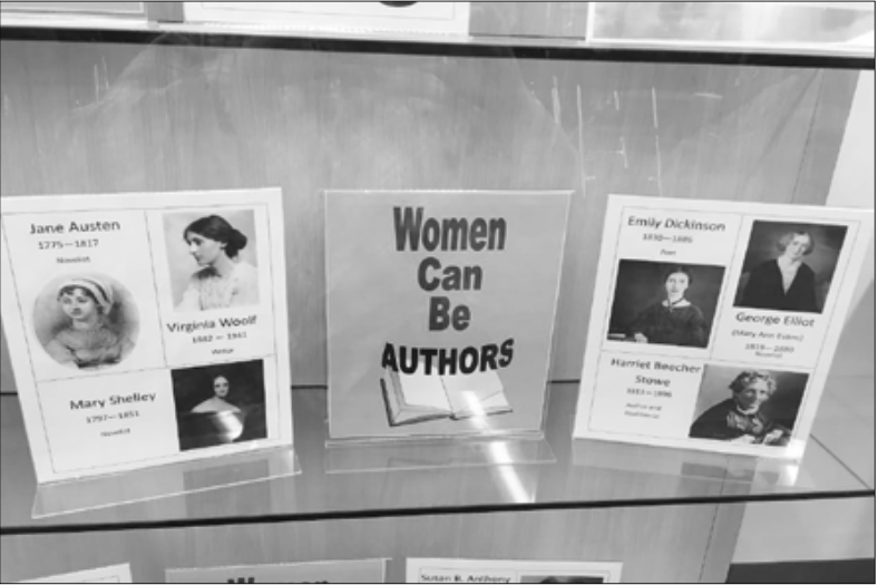Sigma Tau Delta celebrated women writers on March 20 (Northern Review photo/Kasy Long).